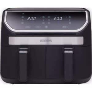Black and Decker BXAF17094GB 9L Dual Basket Digital Air Fryer