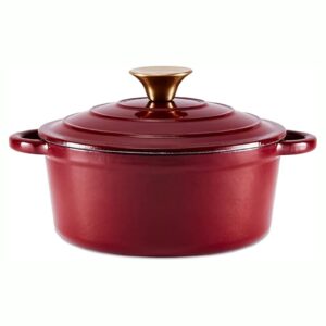 Barbary & Oak Casserole Pan 20cm Bordeaux Red