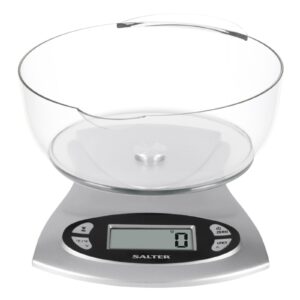 Salter 1069 SVDR Electronic Kitchen Scale silver