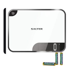 Salter 1079WHDREU16 High Capacity 15KG Kitchen Scale and Chopping Board