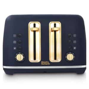 Morphy Richards 242045 Accent Navy Blue 4 Slice Toaster BD