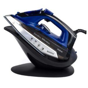 Beldray BEL0747N 2 IN 1 CORDLESS IRON-2600 W Blue and Black