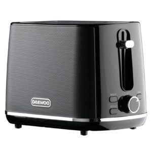 Daewoo 2 Slice Toaster Stirling Collection Black