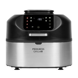 Progress EK4549P 6L Aero Grill Pro Air Multicooker Black/Silver