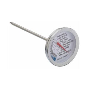 Kitchencraft Meat Thermometer Silver