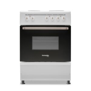 Montpellier White Electric Oven With 4 Hotplates White