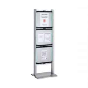 Nobo Information Point 3 Double-side Frames each for 12x A4 or 6x A3