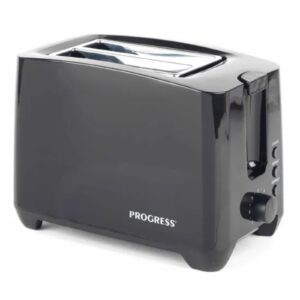 Progress Two-Slice 750W Toaster with Slide-Out Crumb Tray Black