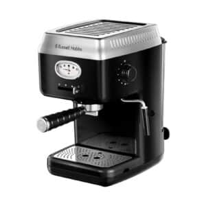 Russell Hobbs Retro Noir Espresso Machine Espresso Machine Black