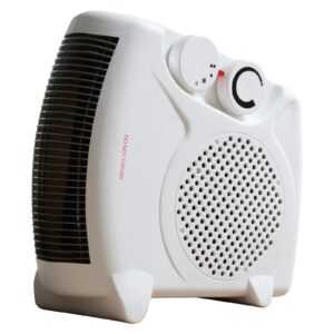 Daewoo HEA1927 2000w Flat Fan Heater  White