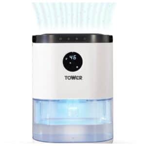 Tower T674005 2.3L Dehumidifier With 48 Hours Timer White
