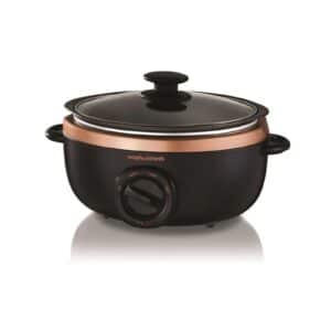 Morphy Richards 460016 Slow Cooker 3.5l Black/Rose Gold BD
