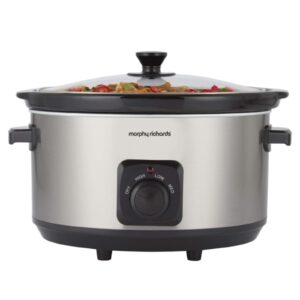 Morphy Richards 461013 Slow cooker oval 6.5l Stainless Steel BD