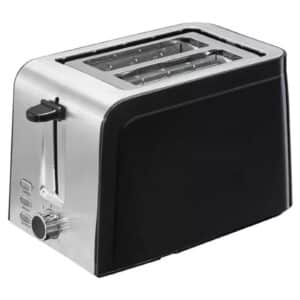 Logik 2 Slice Toaster Black
