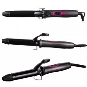 Carmen Neon Series 25mm Curling Tong Gray