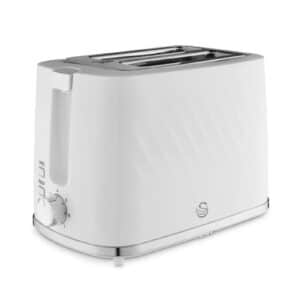 Swan 2 Slice Toaster White