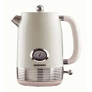 Daewoo Denver Collection 1.5L 3KW Rapid Boil Kettle Buttermilk