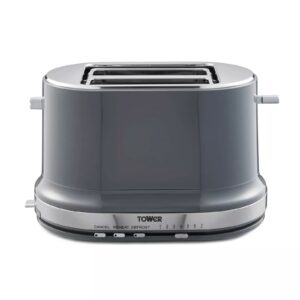 Tower Belle 2 Slice Toaster Graphite