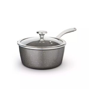 Tower Cerastone 18cm Saucepan with Glass Lid