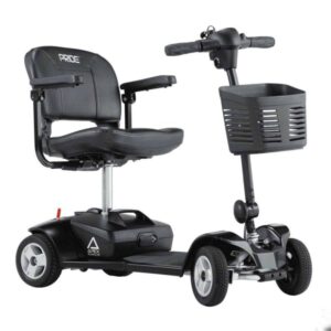 Pride Apex Alumalite Black – Airline-Friendly Mobility for Holidays and Daily Use