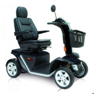 Pride Colt Executive Mobility Scooter – 26-Mile Travel Range – Black