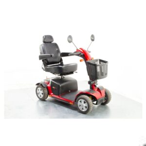 Pride Colt Sport In Red – 8mph Scooter with Full Suspension