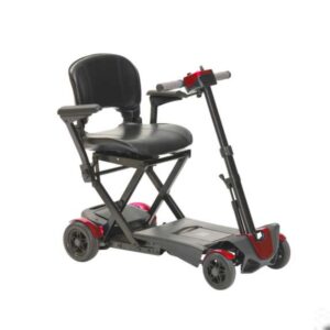 Drive Auto Fold Mobility Scooter – Remote Folding in 15 Seconds – Red