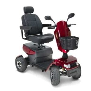 Drive Safari 8MPH Mobility Scooter – All Terrain Ready – Red