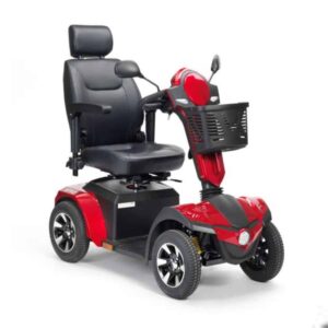 Drive Viper Scooter – Reclining Seat & Hydraulic Tiller – Red