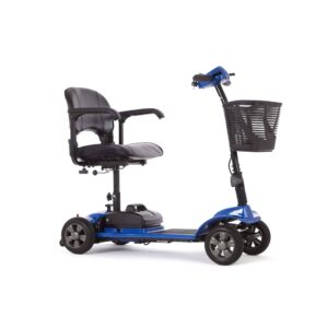 Motion Healthcare eTravel Mobility Scooter – Budget-Friendly Mobility – Blue