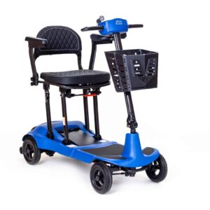Genie Ultralight Mobility Scooter Only 12kg – Blue