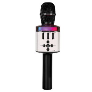 Easy Karaoke Bluetooth Karaoke Microphone With Speaker & Lights