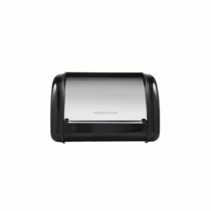 Morphy Richards Equip Compact Roll Front Bread Bin Black