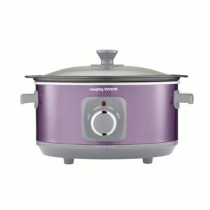 Morphy Richards Accents 3.5L Sear & Stew Slow Cooker Purple