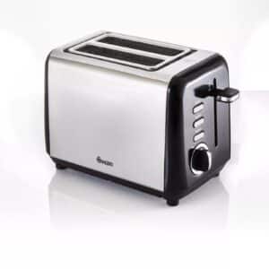 Swan 2 Slice Toaster Black