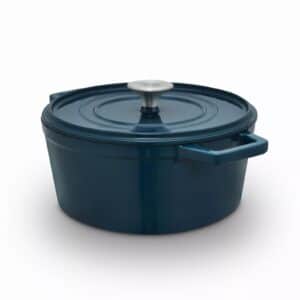 Barbary & Oak Nattura 24cm Cast Iron Round Casserole Dish