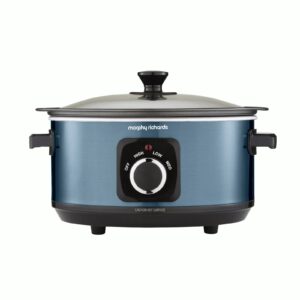 Morphy Richards Accents Sear & Stew 3.5L Slow Cooker Blue