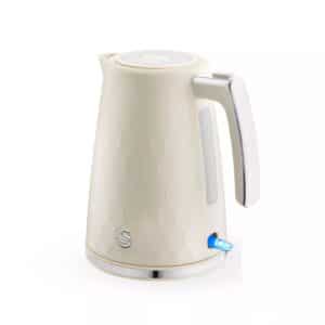 Swan Hexton 1.7L 3KW Jug Kettle Cream